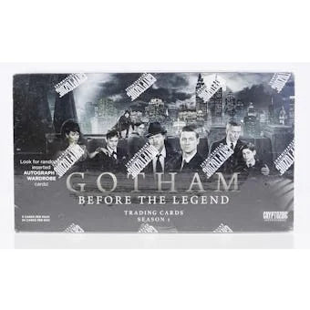 DRAFT - 2016 Cryptozoic Gotham: Before the Legend Season 1 Trading Cards Box