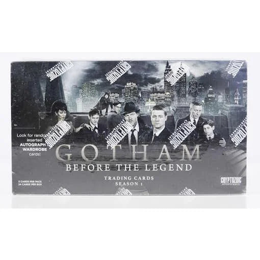 DRAFT - 2016 Cryptozoic Gotham: Before the Legend Season 1 Trading Cards Box