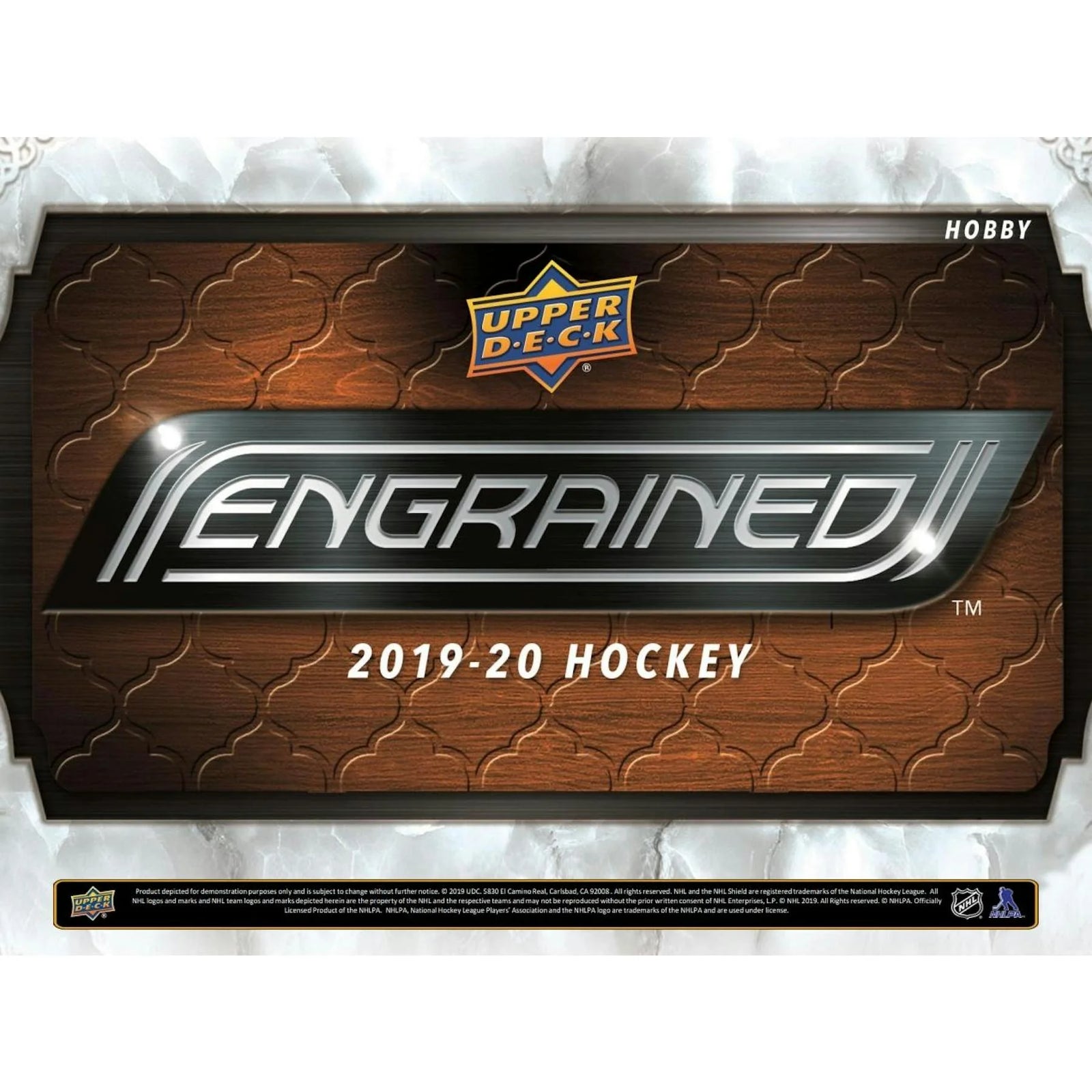 DRAFT - Just In 2019/20 Upper Deck Engrained Hockey Hobby Box