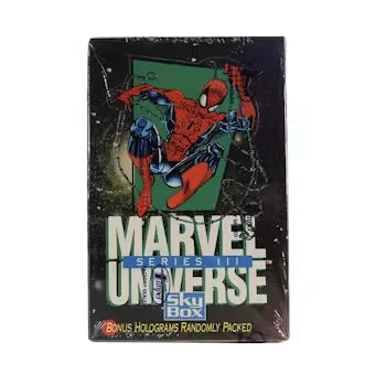 Marvel Universe Series 3 Hobby Box | 1992 Skybox (Ships Sealed Only)