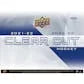 DRAFT - 2022/23 Upper Deck Clear Cut Hockey Hobby Box