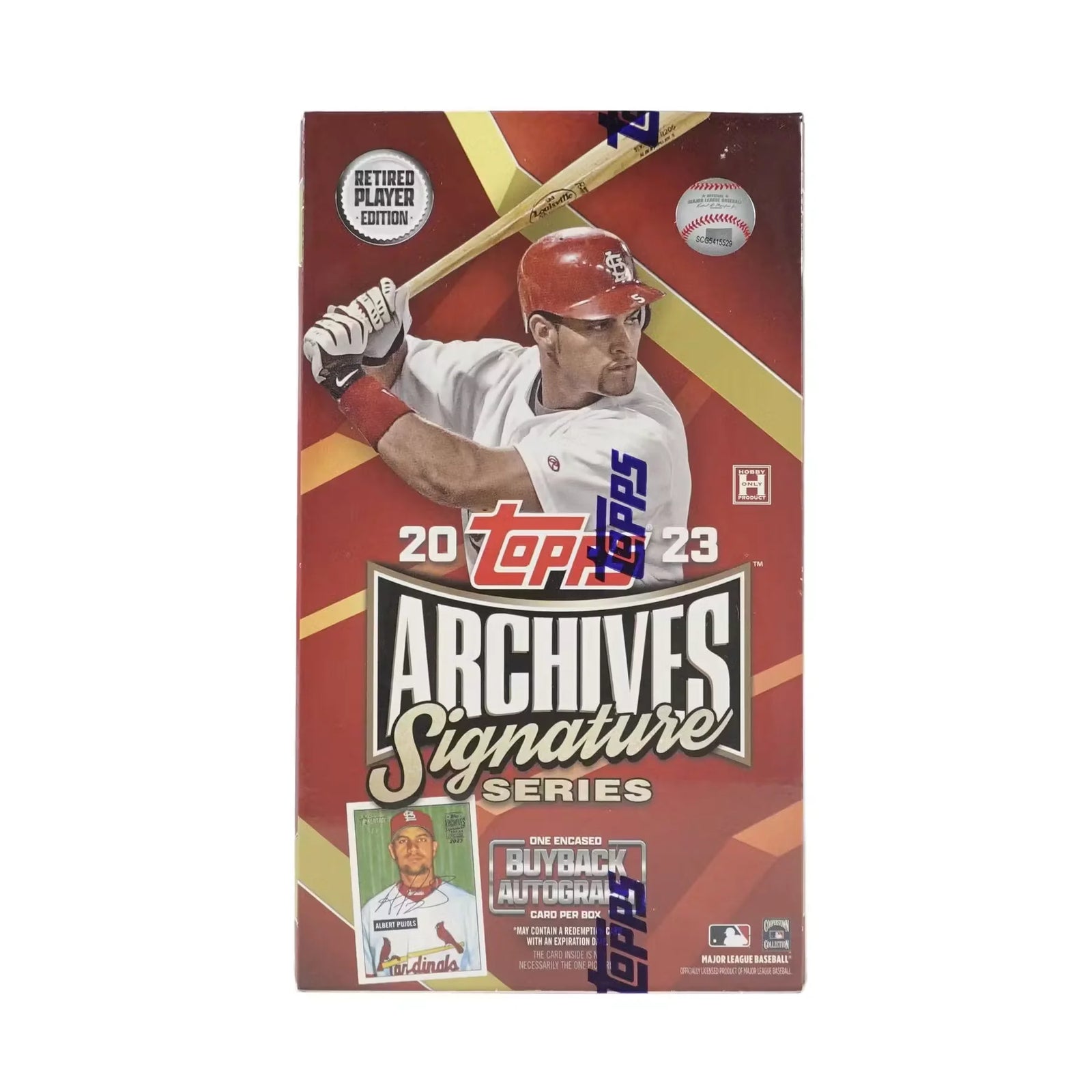2023 Topps Archives Signature Series Retired Player Edition Hobby Box
