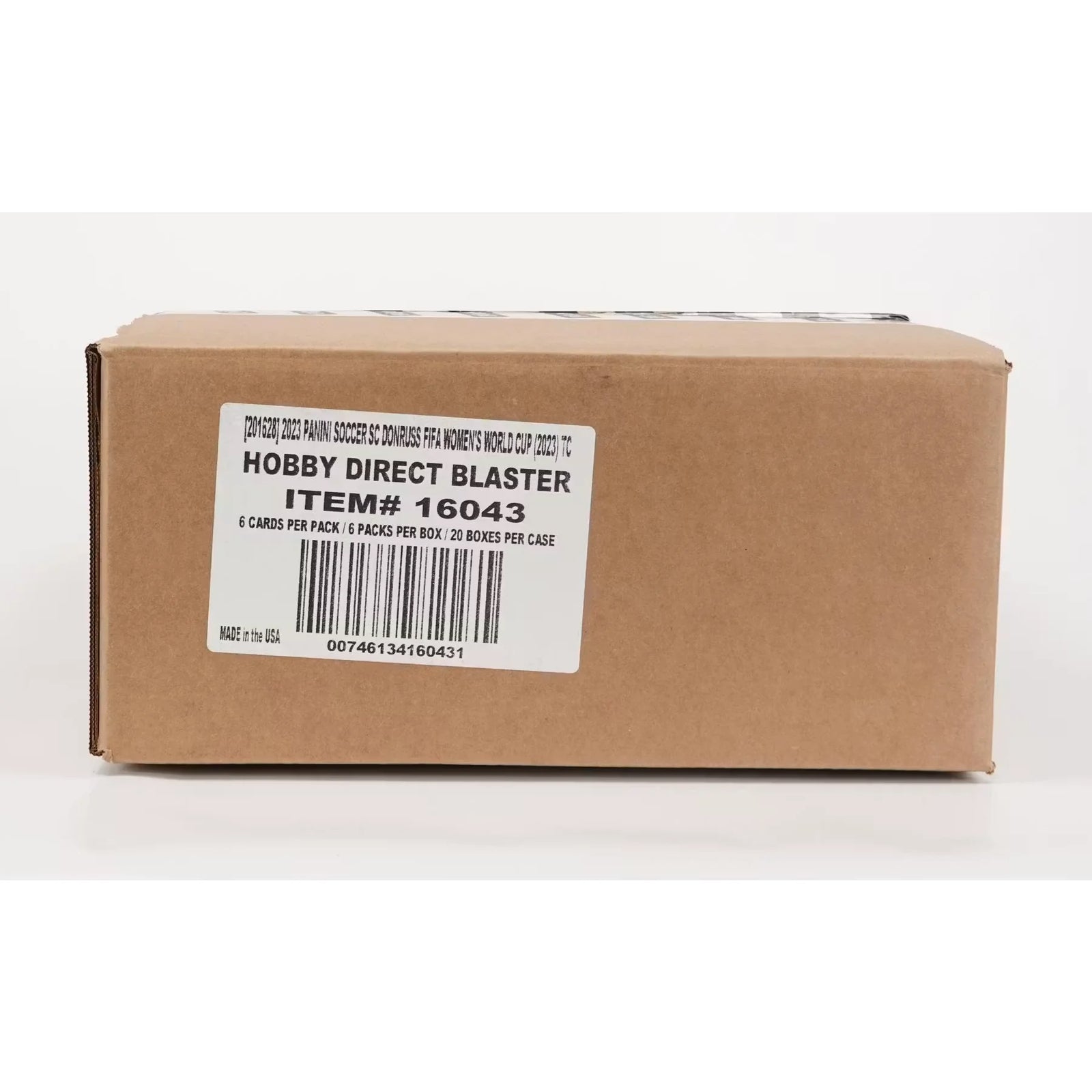 2023 Panini Donruss Soccer FIFA Women's World Cup Hobby Blaster 20-Box Case (Ships Sealed Only)