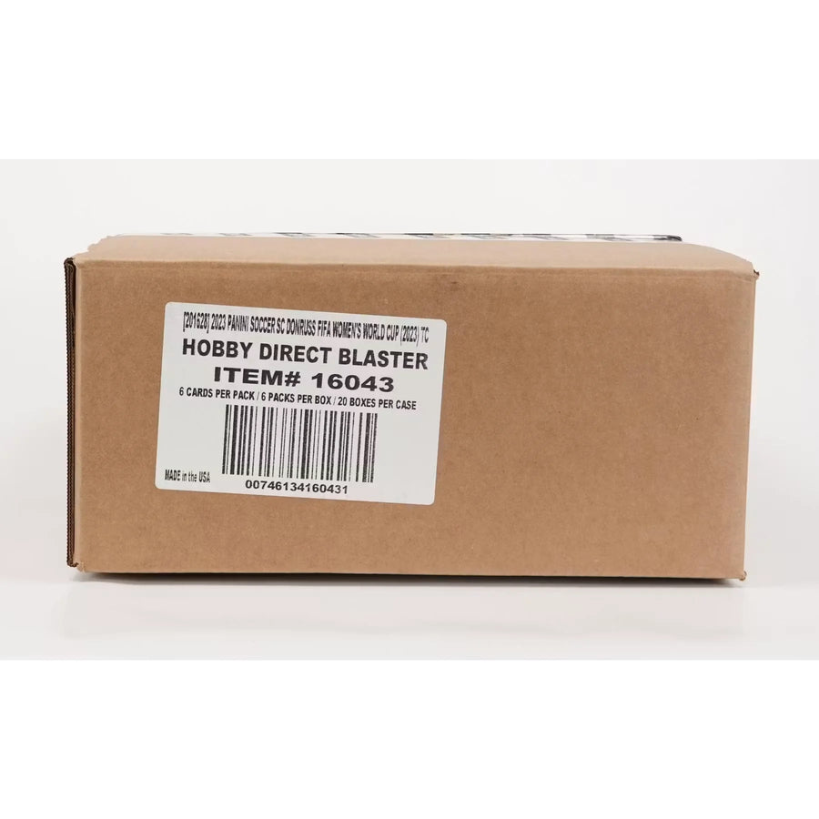 2023 Panini Donruss Soccer FIFA Women's World Cup Hobby Blaster 20-Box Case (Ships Sealed Only)