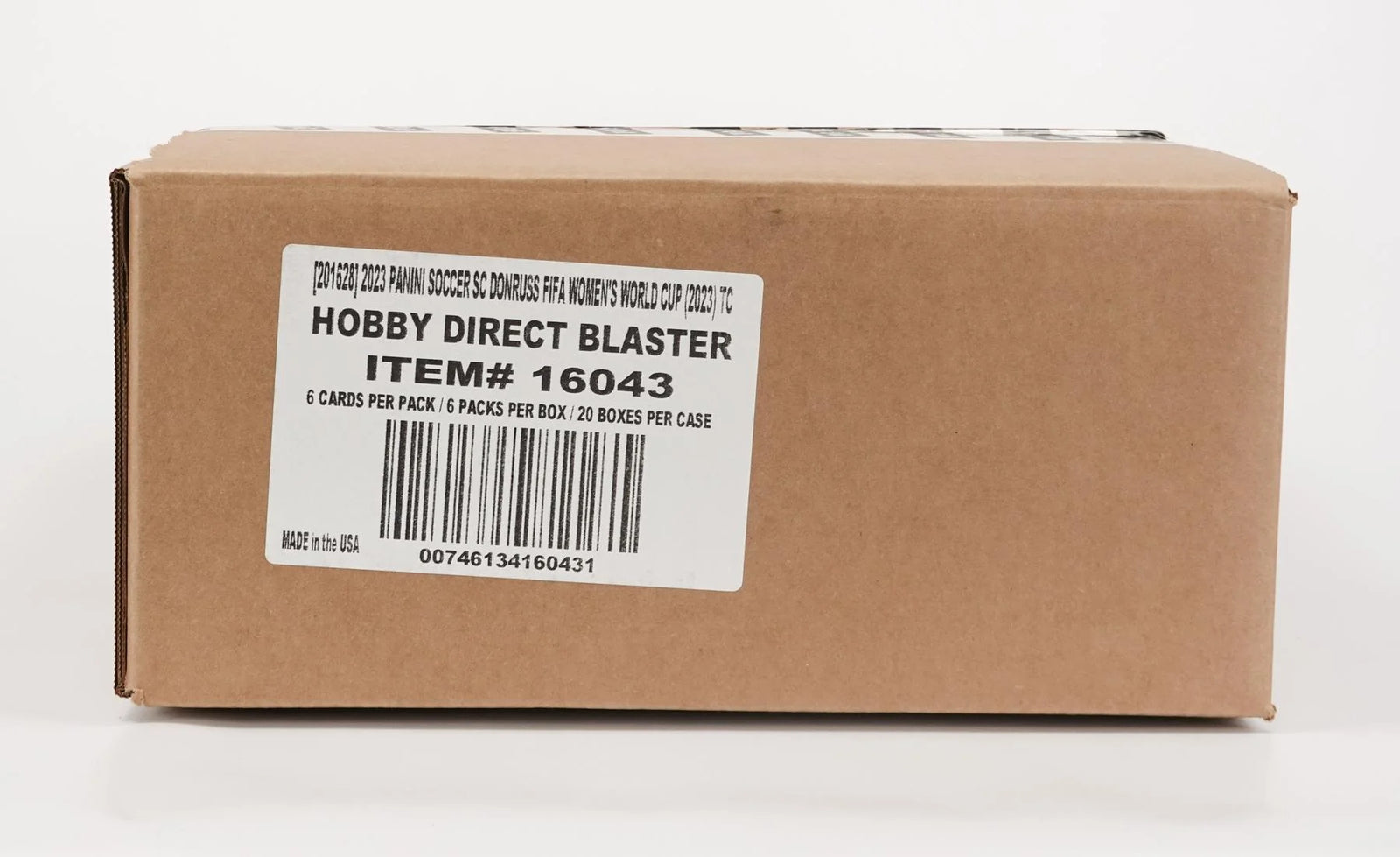 2023 Panini Donruss Soccer FIFA Women's World Cup Hobby Blaster 20-Box Case (Ships Sealed Only)