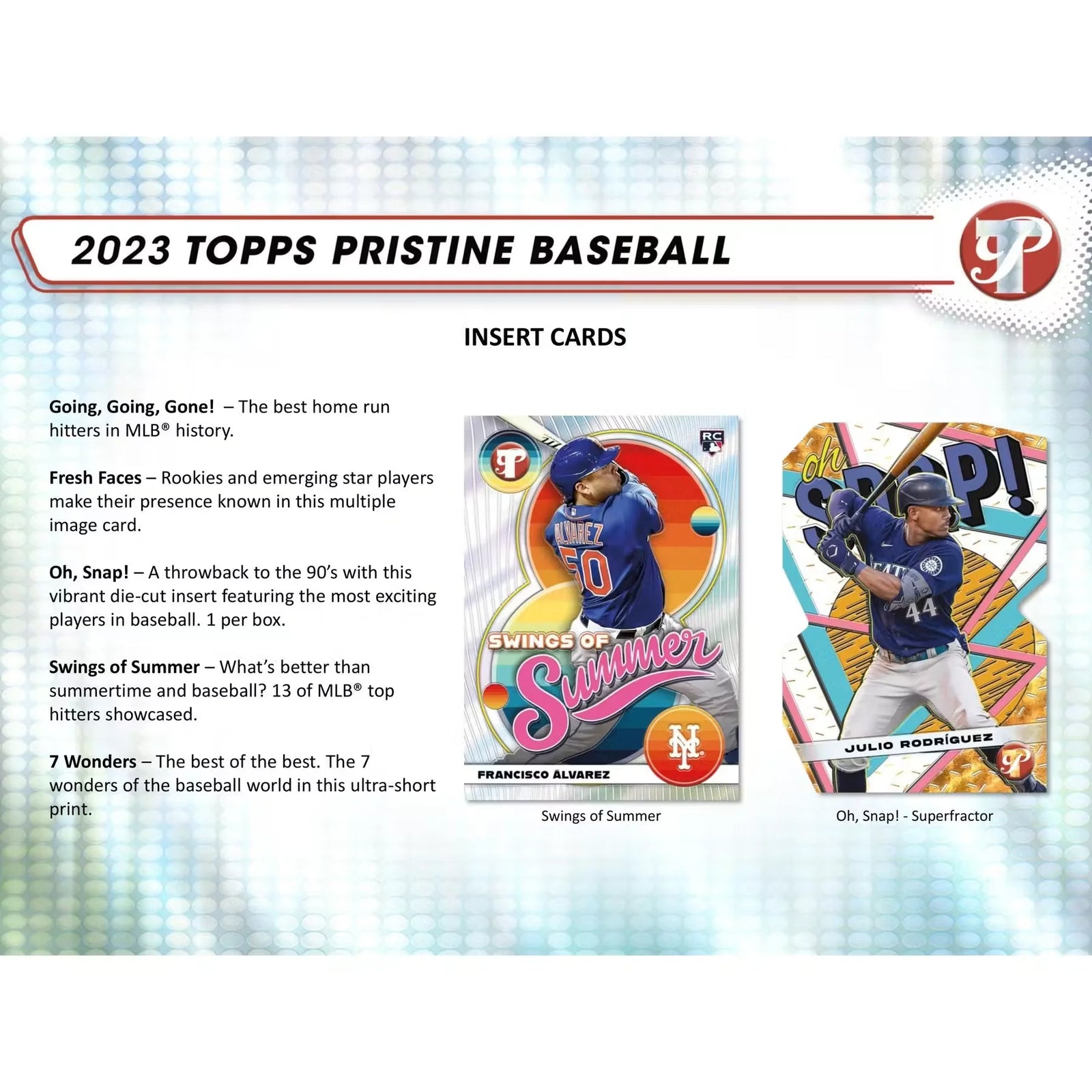 2023 Topps Pristine Baseball Hobby Box