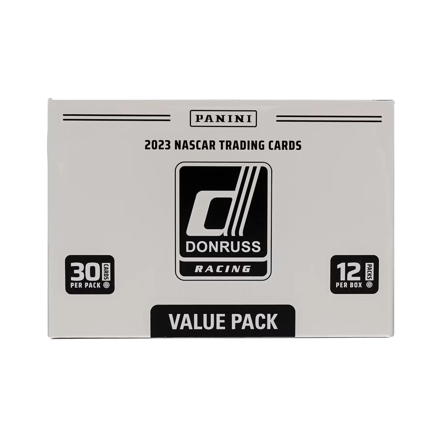 2023 Panini Donruss Racing Jumbo Value Box | 12 Pack (Ships Sealed Only)