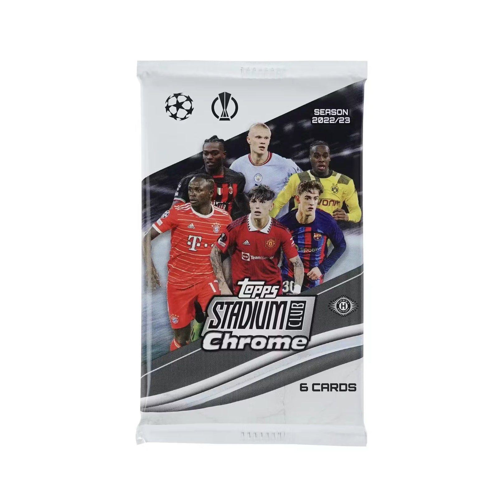 2022-23 Topps Stadium Club Chrome UEFA Club Competitions Soccer | 12-Box Hobby Case (Ships Sealed Only)