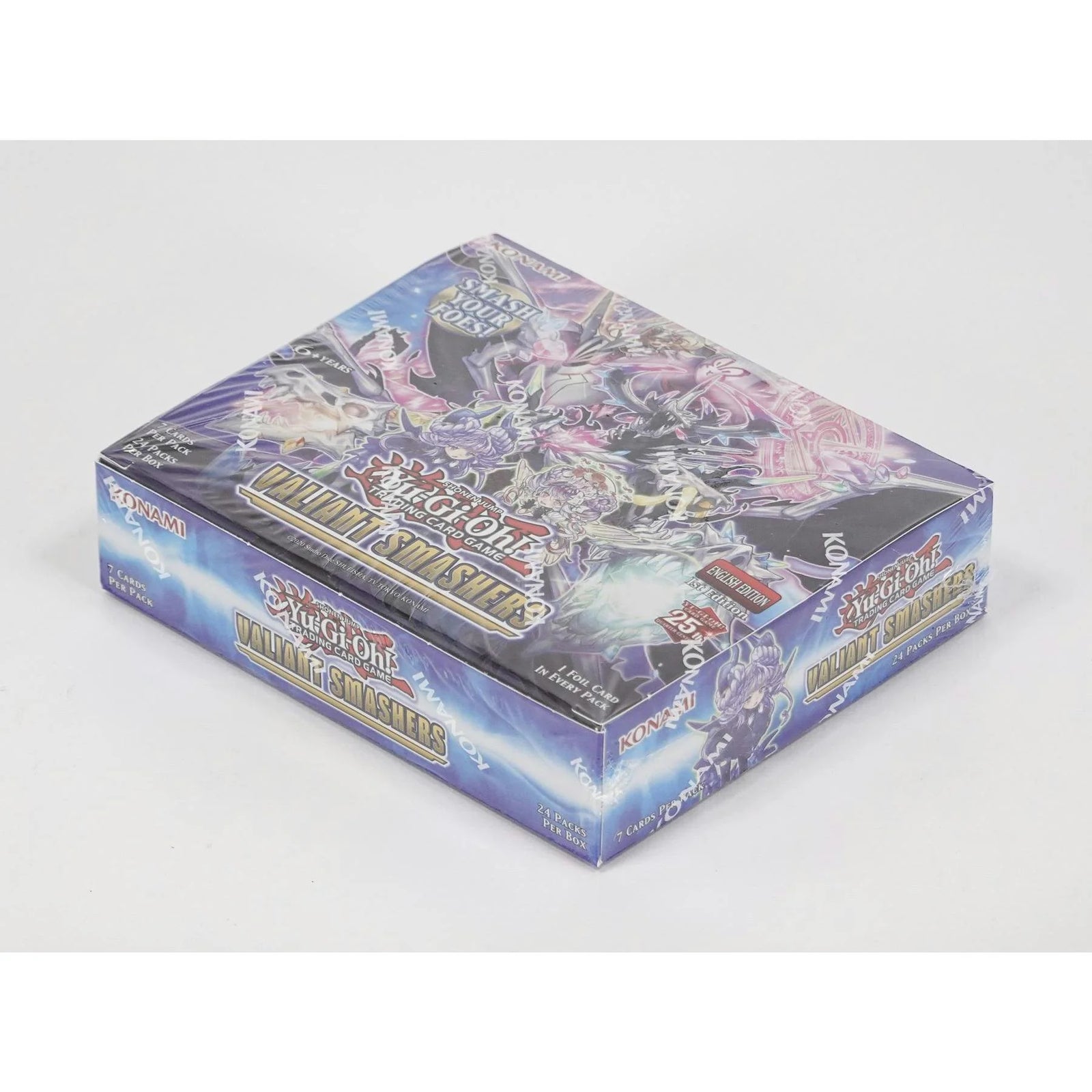 DRAFT - Yu-Gi-Oh Valiant Smashers Booster 12-Box Case | Sealed