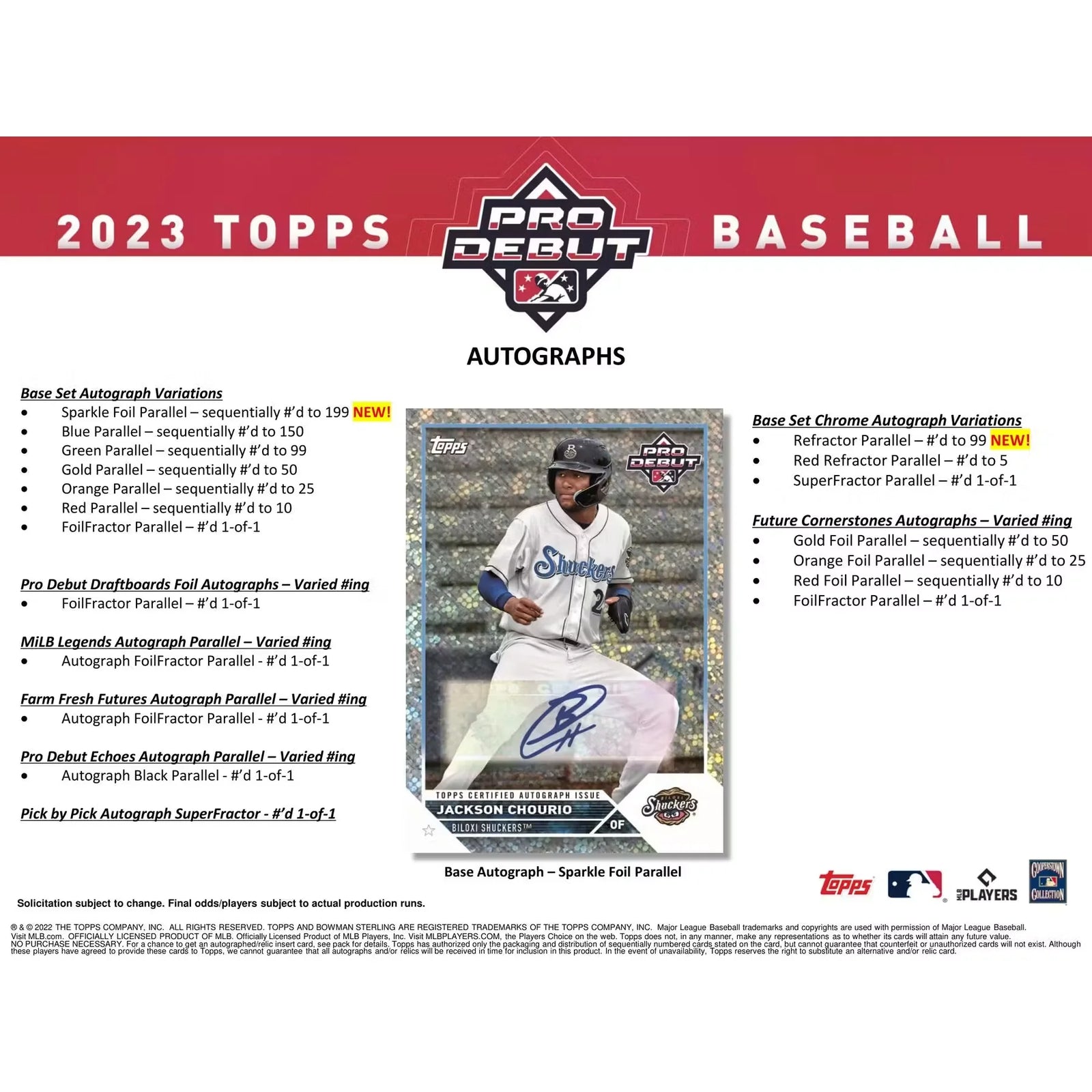 2023 Topps Pro Debut Baseball Hobby Box