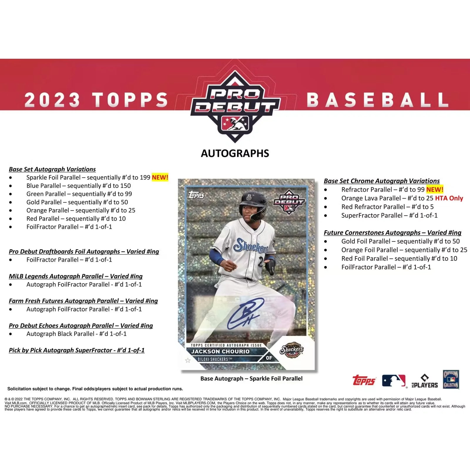 2023 Topps Pro Debut Baseball Hobby Jumbo Box