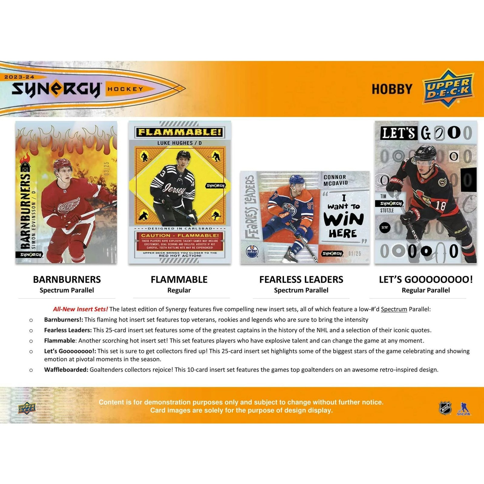 DRAFT - 2023/24 Upper Deck Synergy Hockey Hobby Box | dacardworld:BVOU0QHY9M