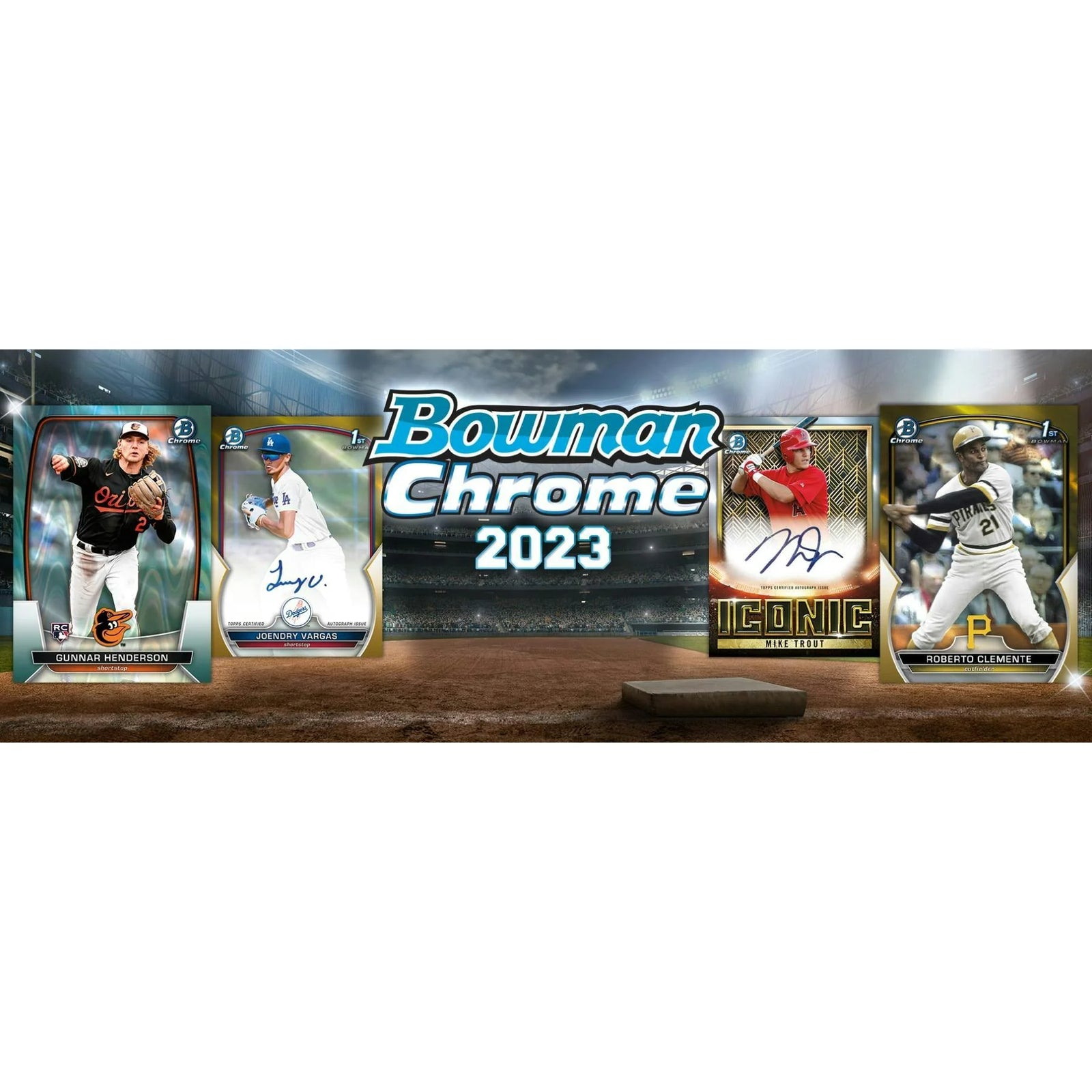 DRAFT - Just In 2023 Bowman Chrome Baseball Hobby 12-Box Case
