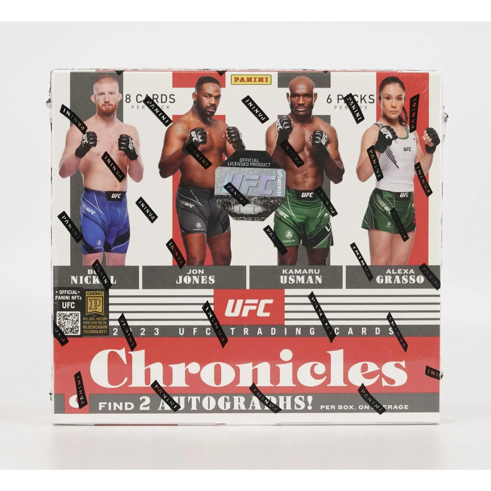 2023 Panini Chronicles UFC Hobby Box | 2 Autographs Per Box (Ships Sealed Only) - D