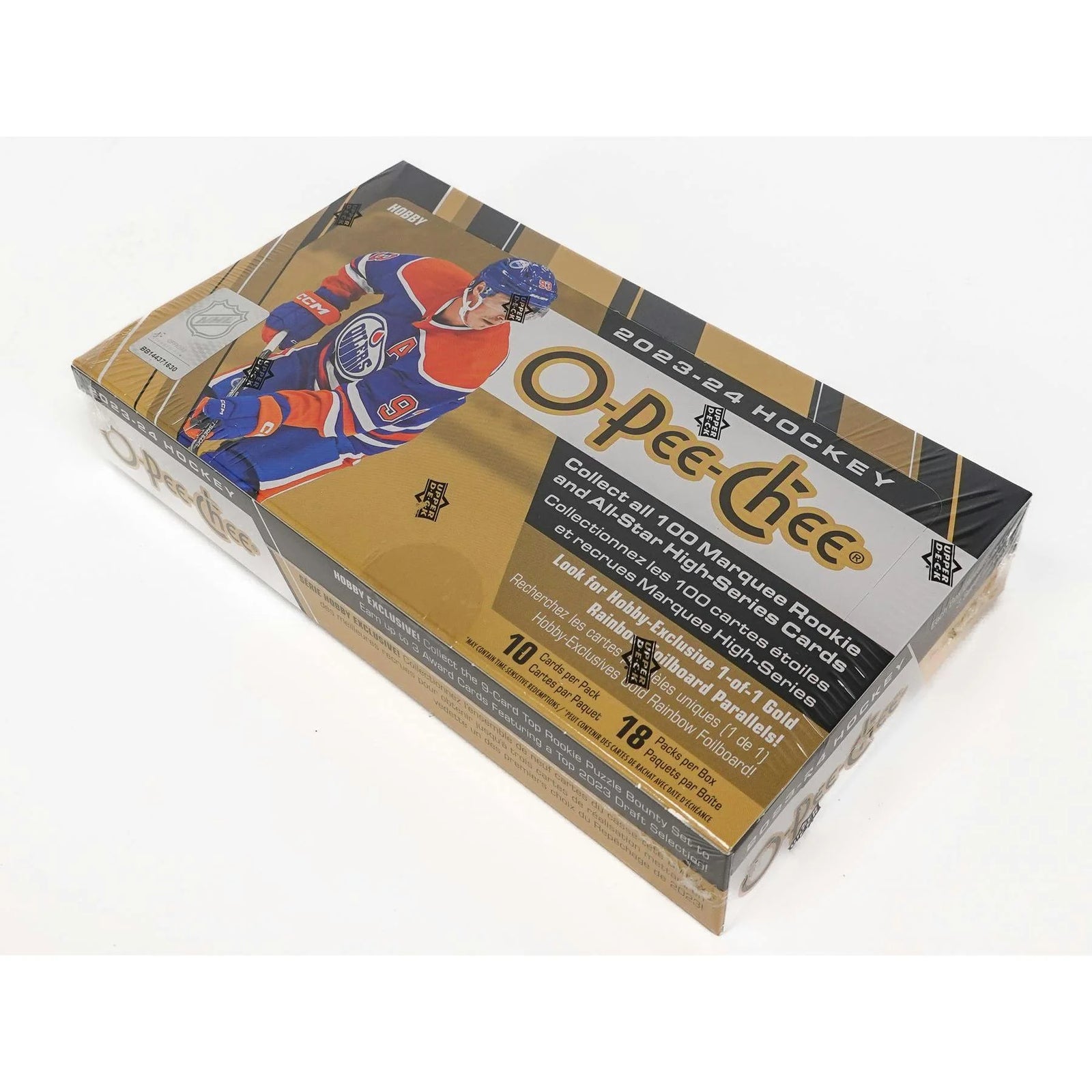DRAFT - Just In 2023/24 Upper Deck O-Pee-Chee Hockey Hobby 16-Box Case