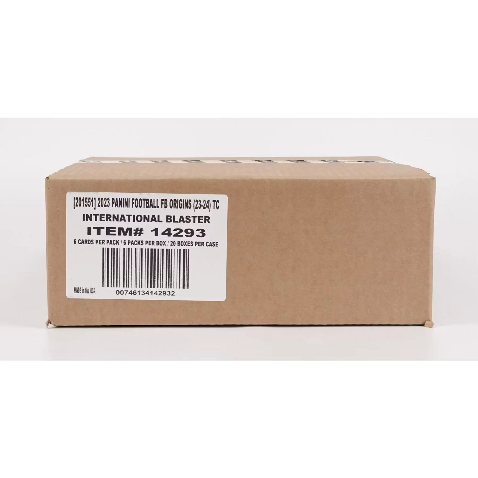 2023 Panini Origins International Football Blaster 20-Box Case (Ships Sealed Only) - D