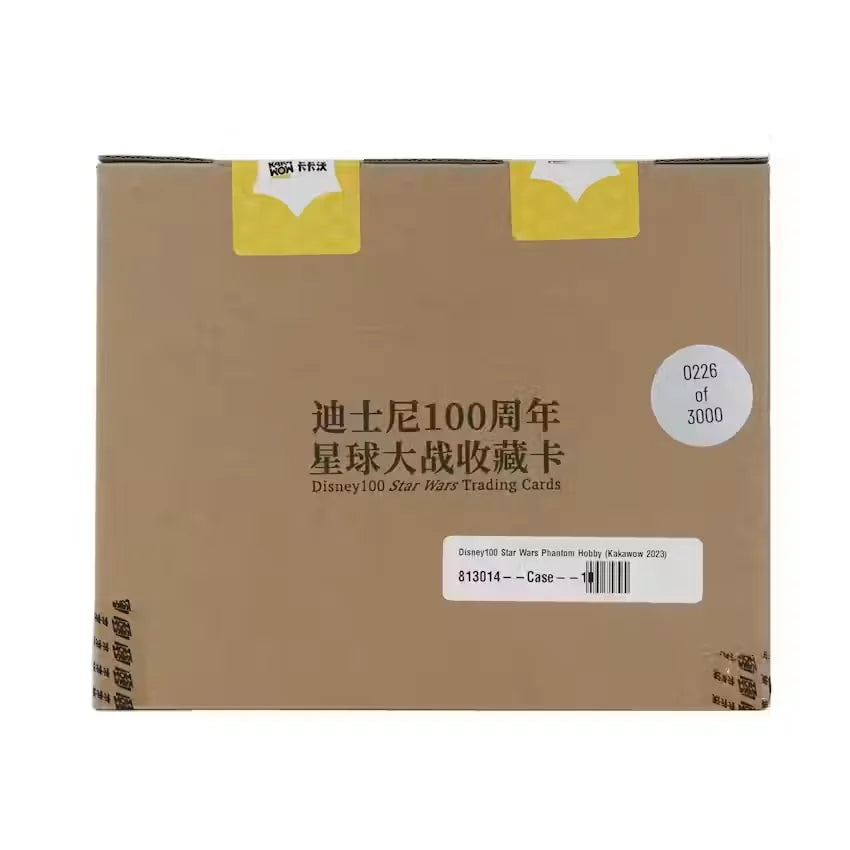 Disney100 Star Wars Phantom Hobby 10 Box Case Kakawow 2023 (Ships Sealed Only)