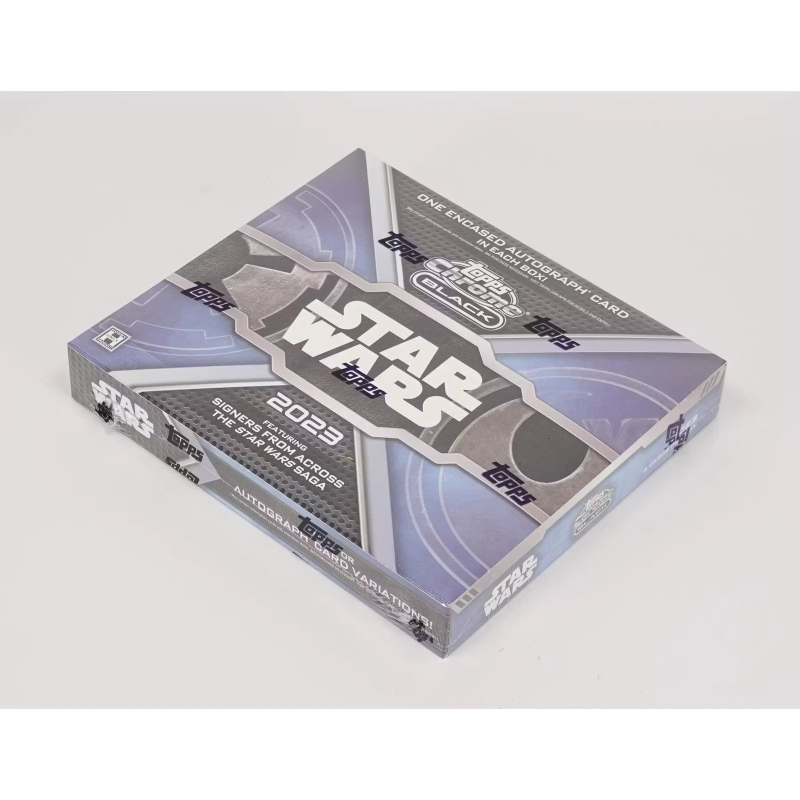 DRAFT - 2023 Topps Star Wars Chrome Black Hobby Box | Entertainment