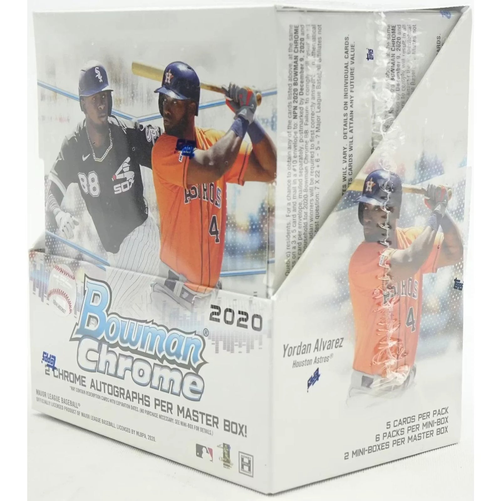 DRAFT - 2020 Bowman Chrome Baseball Hobby Box