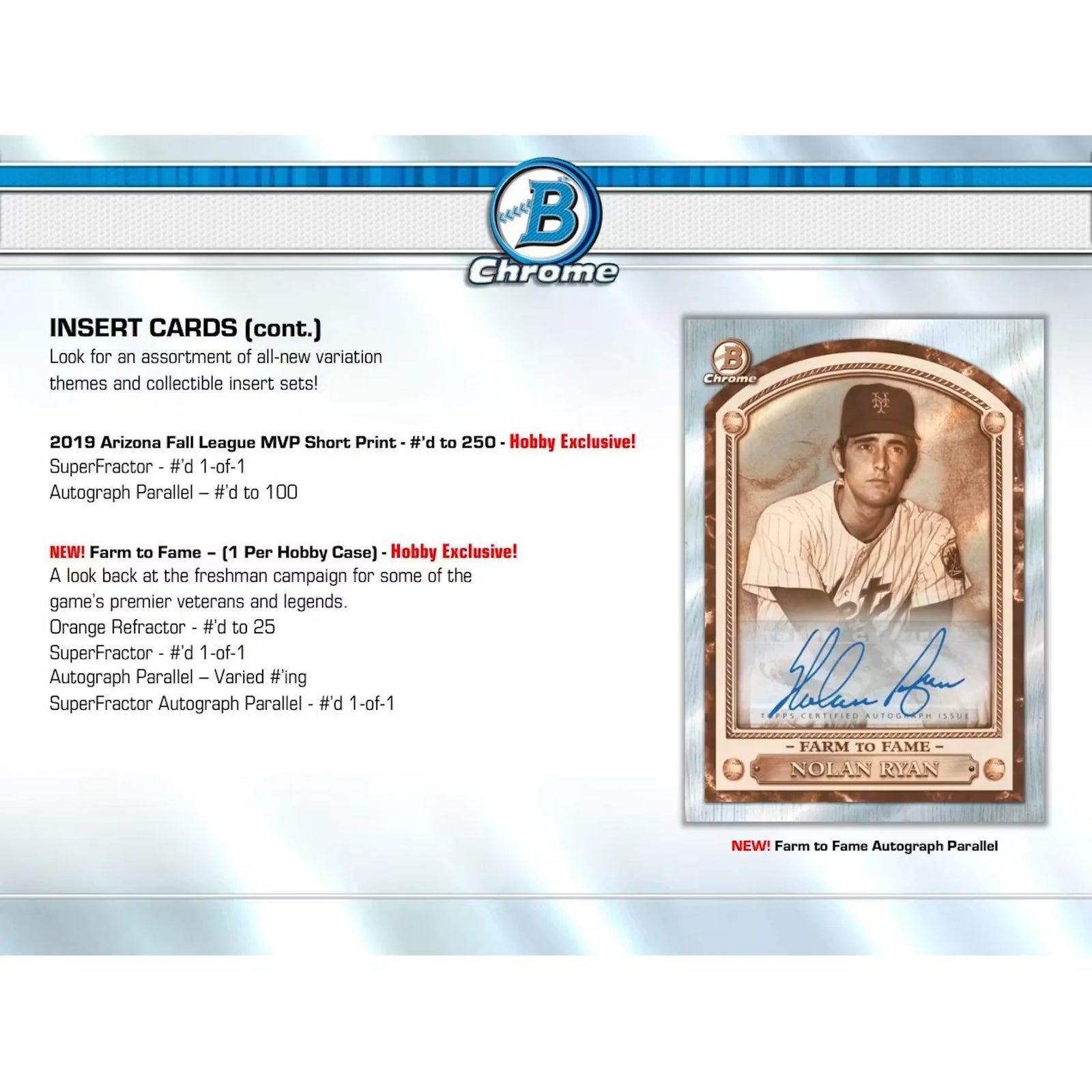 DRAFT - 2020 Bowman Chrome Baseball Hobby Box