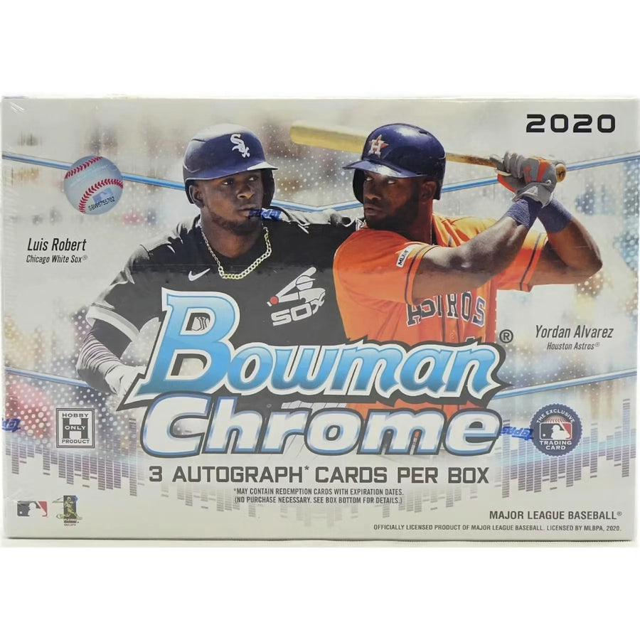 DRAFT - 2020 Bowman Chrome Baseball HTA Jumbo Box