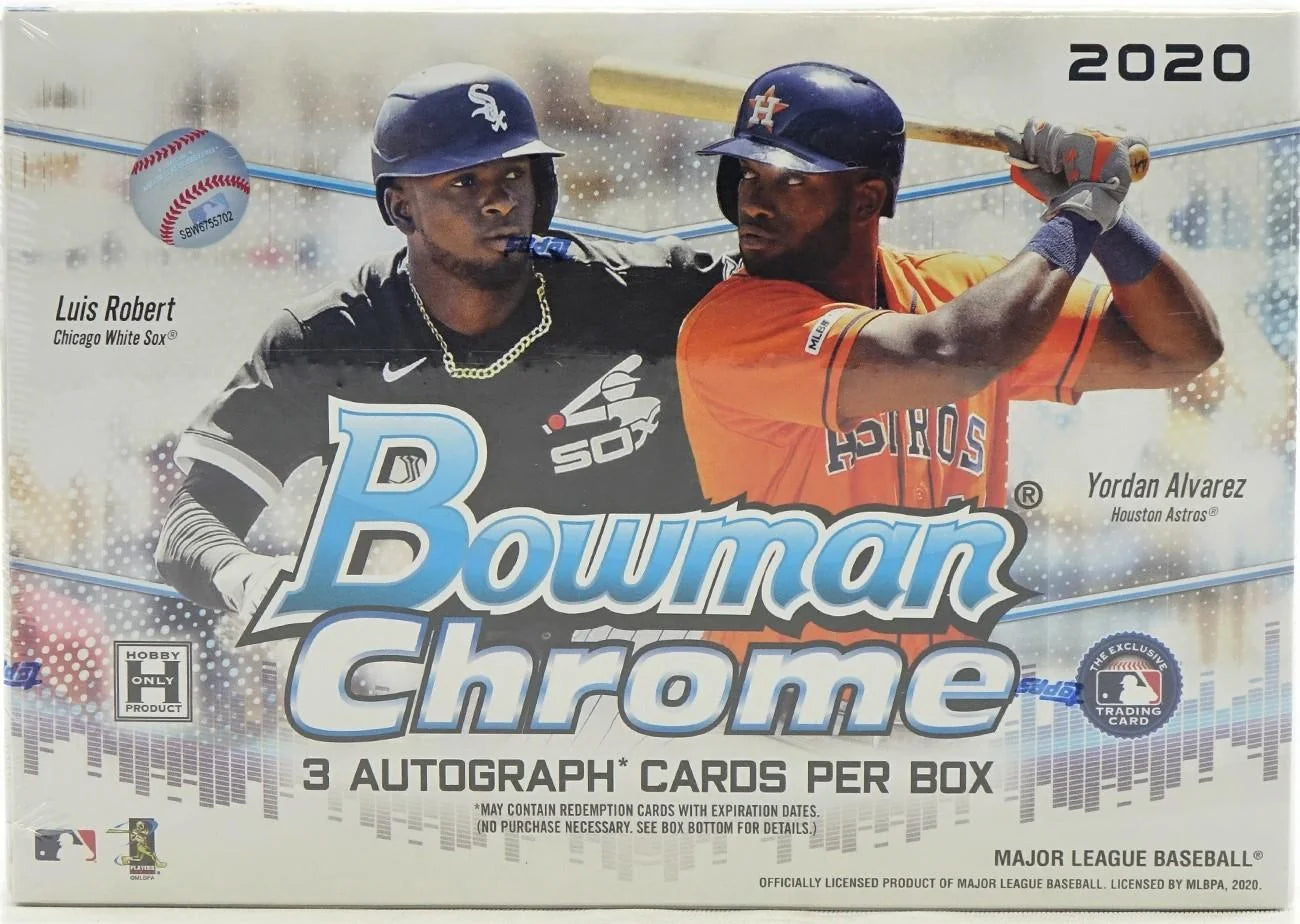DRAFT - 2020 Bowman Chrome Baseball HTA Jumbo Box