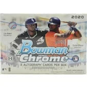 DRAFT - 2020 Bowman Chrome Baseball HTA Jumbo Box