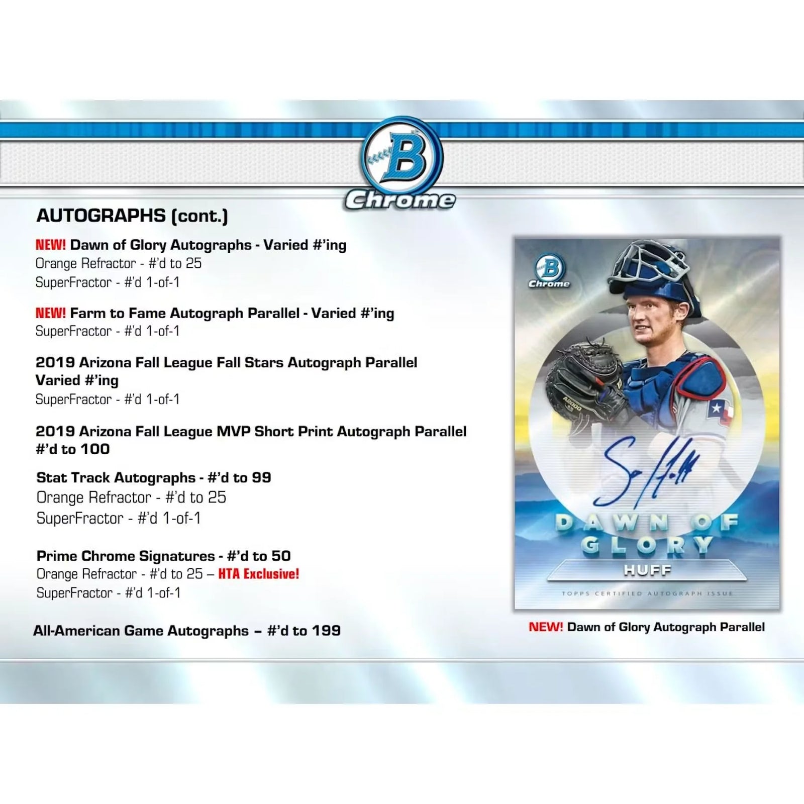 DRAFT - 2020 Bowman Chrome Baseball HTA Jumbo Box