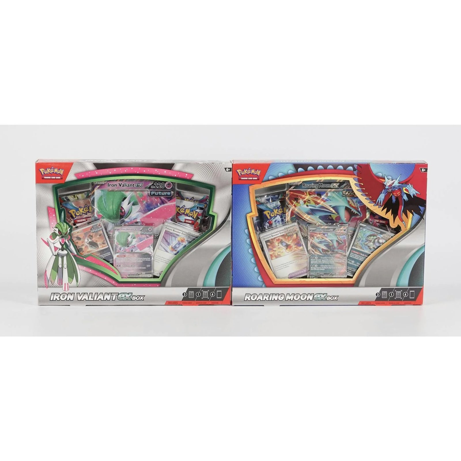 DRAFT - Pokemon Roaring Moon ex / Iron Valiant ex 6-Box Case | Sealed