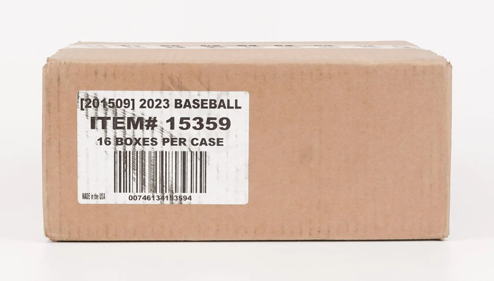 2023 Panini Chronicles Baseball Hobby 16-Box Case (Ships Sealed Only)