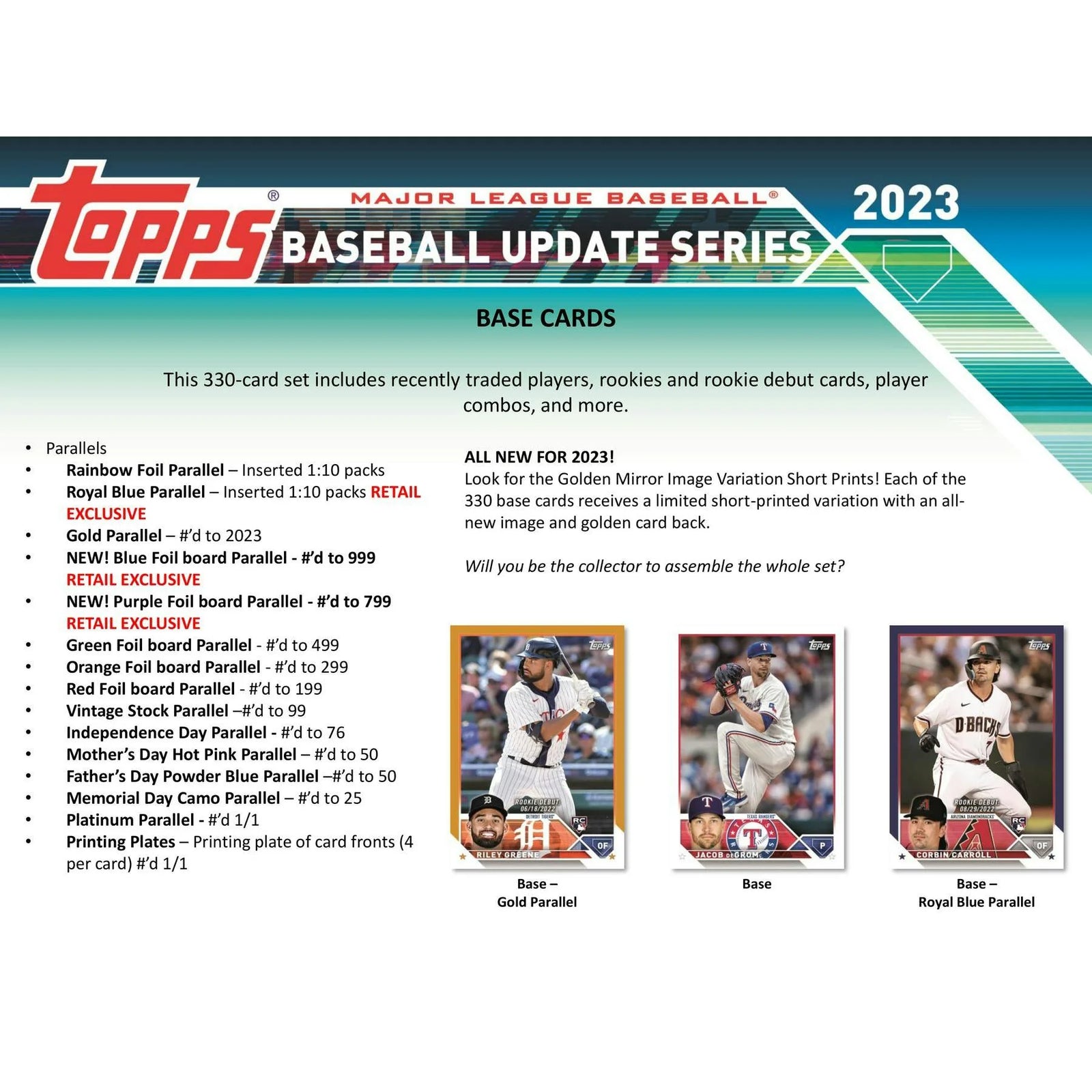 DRAFT - Just In 2023 Topps Update Series Baseball Blaster Box