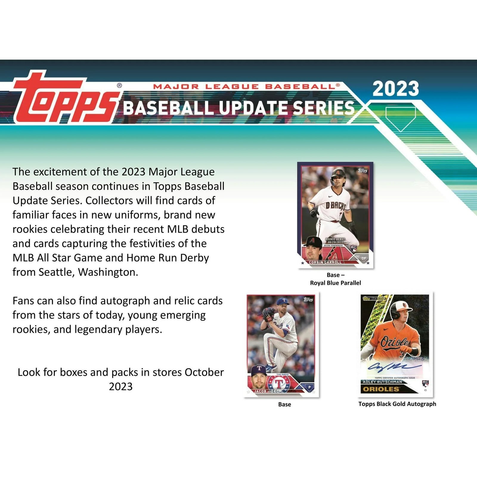 DRAFT - Just In 2023 Topps Update Series Baseball Blaster 40-Box Case