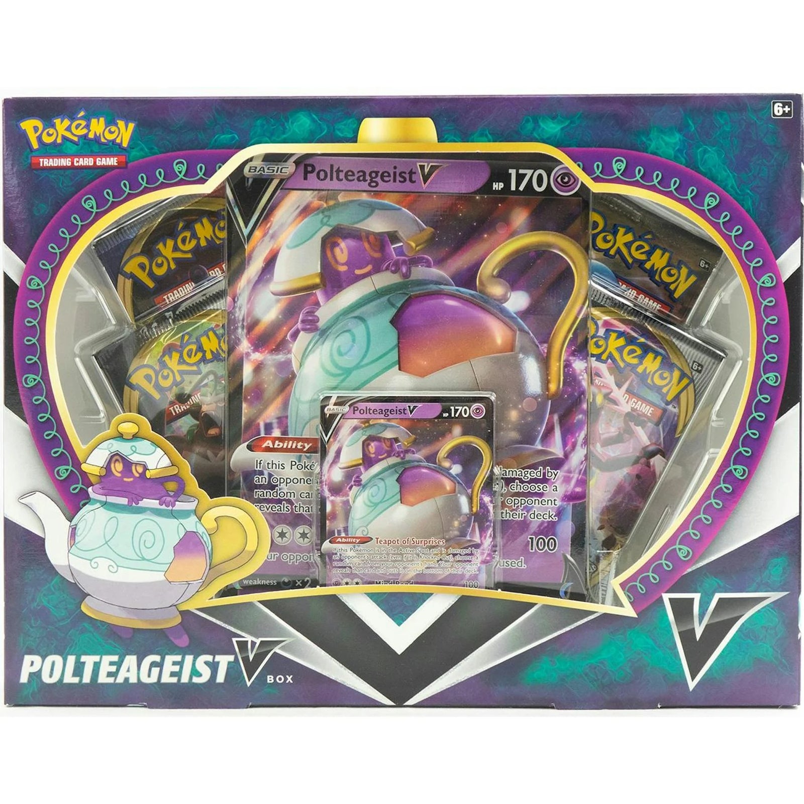 DRAFT - Pokemon Polteageist V Box | Sealed Collectible