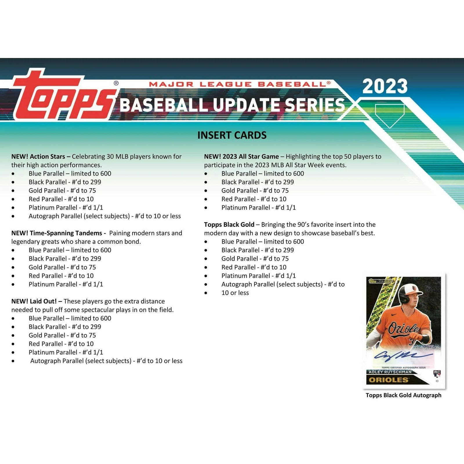 2023 Topps Update Series Baseball Hobby Box (Ships Sealed Only) - D