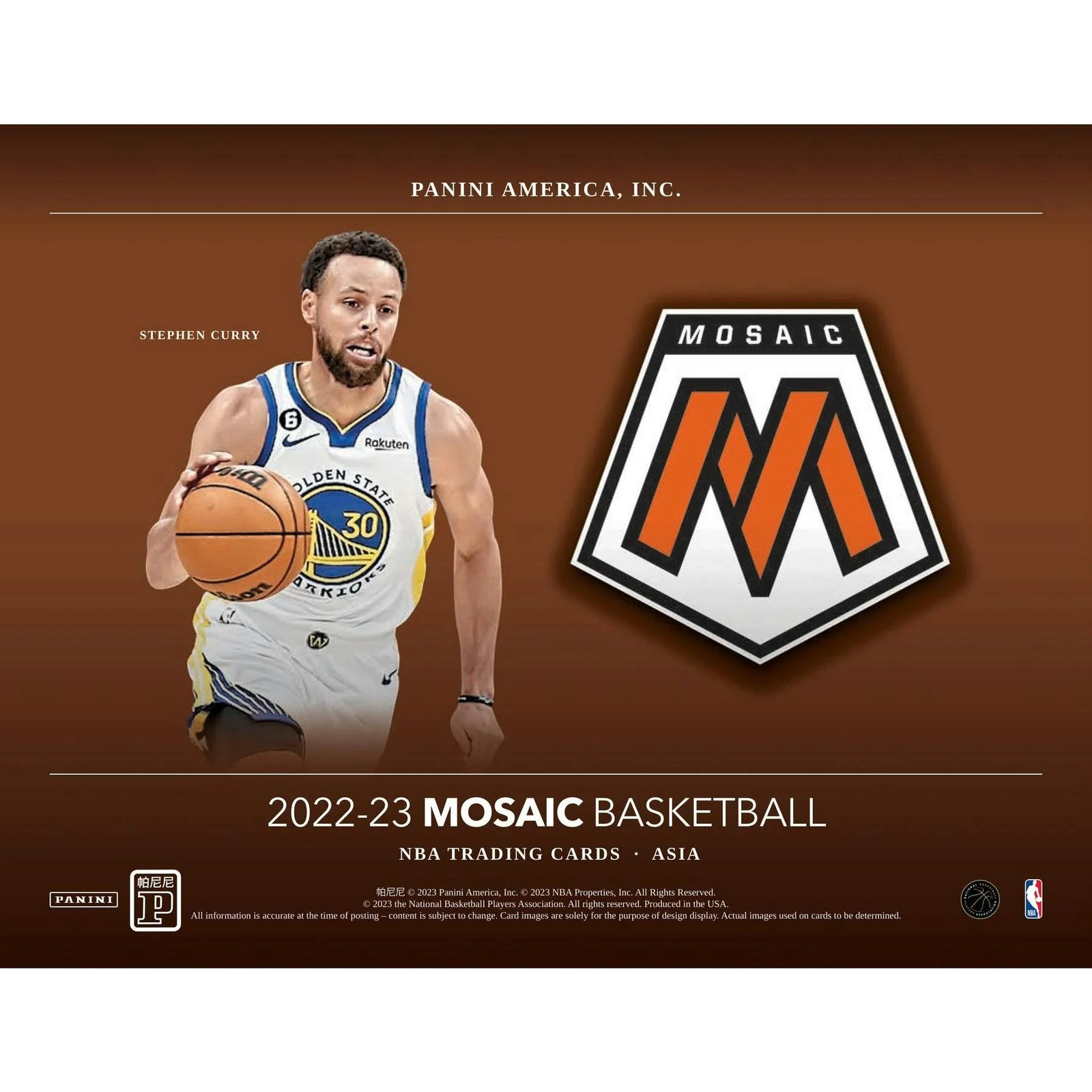 DRAFT - 2022/23 Panini Mosaic Basketball Asia Box