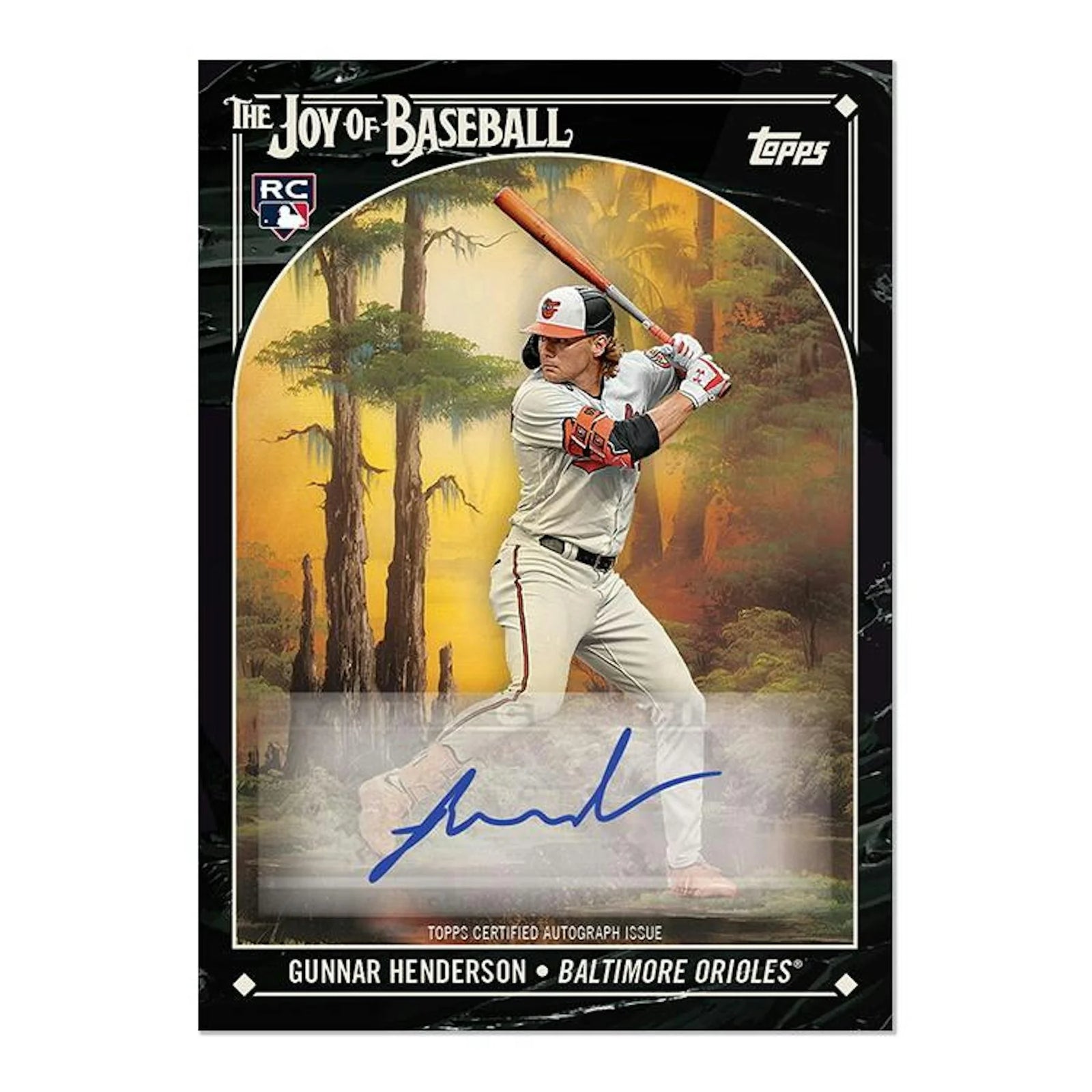 DRAFT - Just In 2023 Topps X The Joy of Baseball Bob Ross Happy Little Box