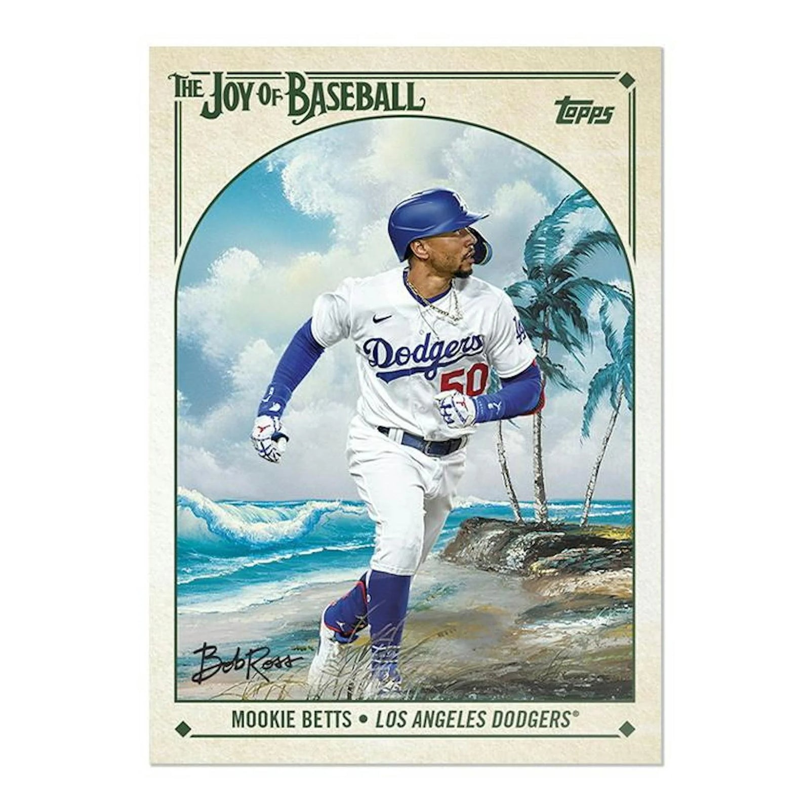 DRAFT - Just In 2023 Topps X The Joy of Baseball Bob Ross Happy Little Box
