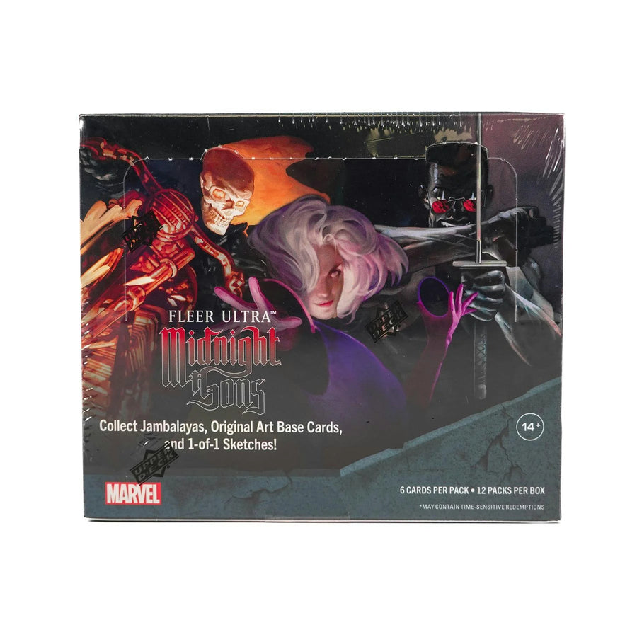 DRAFT - 2023 Upper Deck Marvel Fleer Ultra Midnight Sons Hobby Box