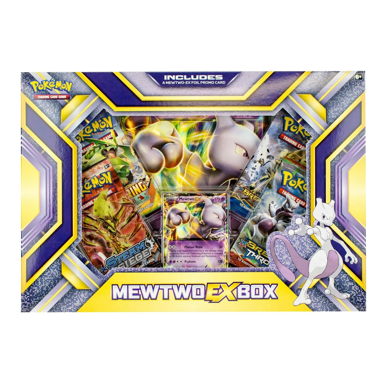 DRAFT - Pokemon Mewtwo EX Box | 4 XY Booster Packs Sealed