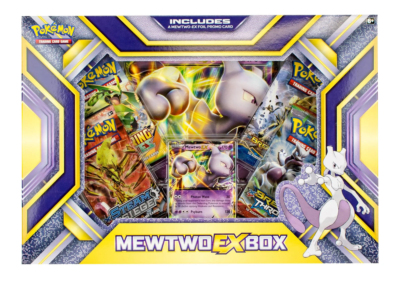 DRAFT - Pokemon Mewtwo EX Box | 4 XY Booster Packs Sealed
