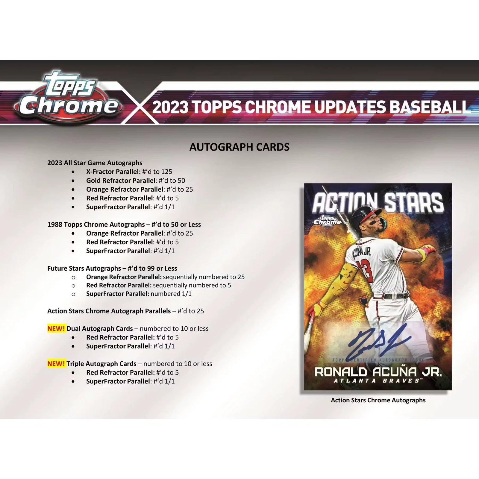 2023 Topps Chrome Update Series Baseball Hobby Jumbo 8 Box Case