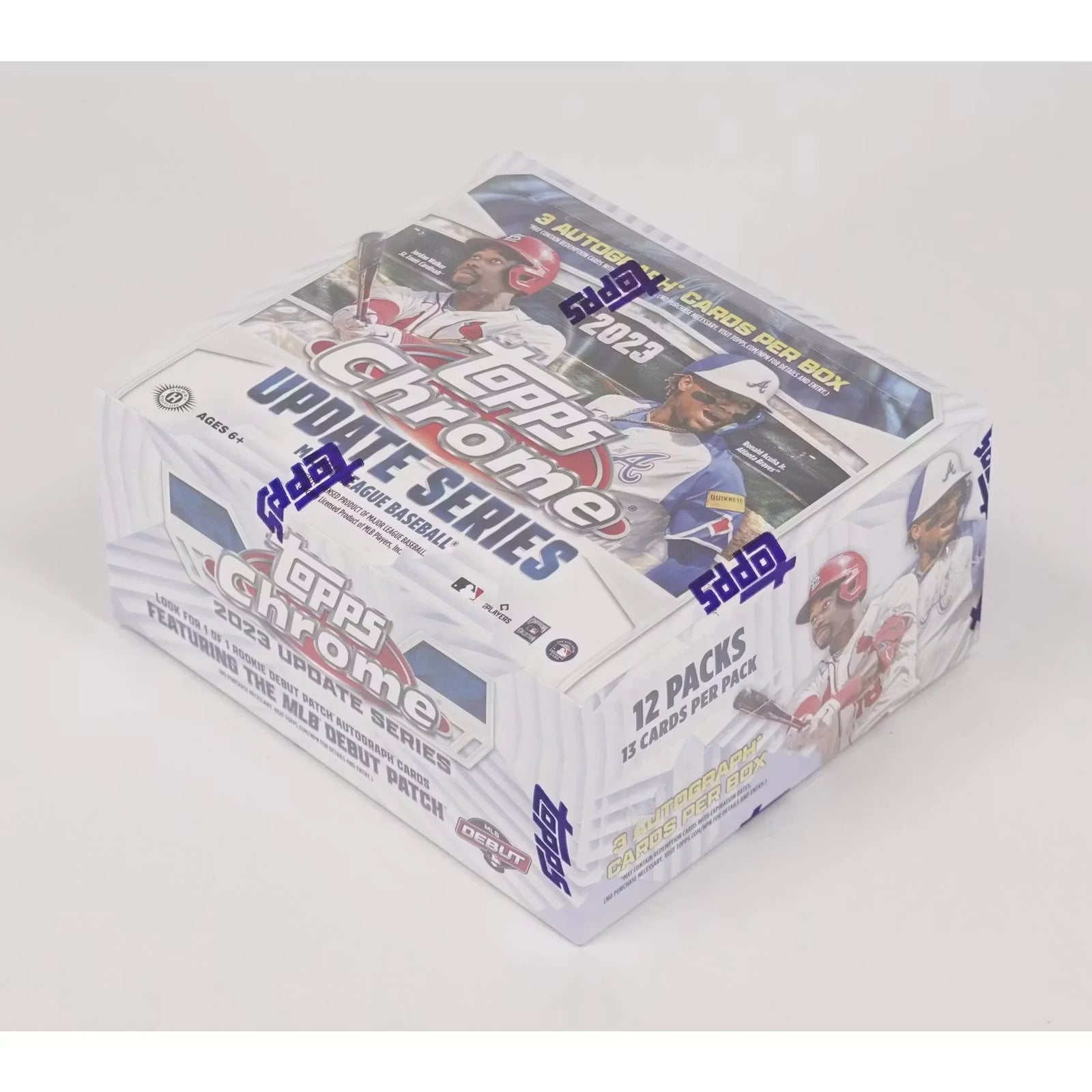 2023 Topps Chrome Update Series Baseball Hobby Jumbo 8 Box Case