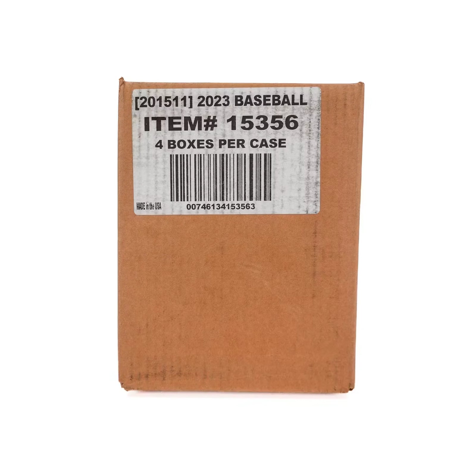 2023 Panini National Treasures Baseball Hobby 4-Box Case (Ships Sealed Only)