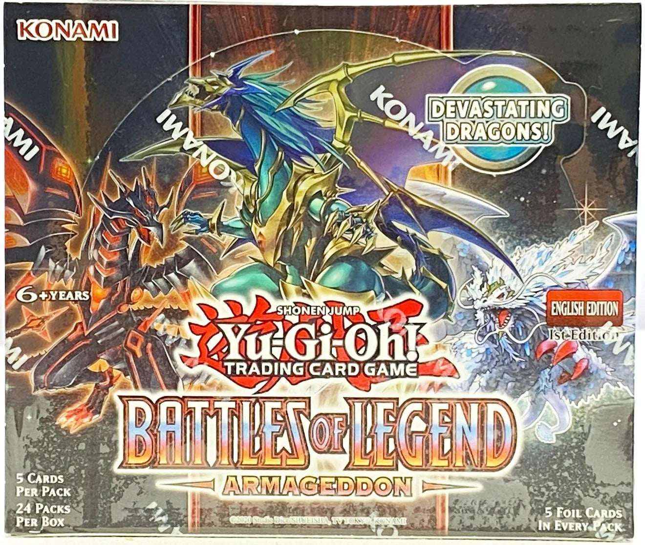 DRAFT - Yu-Gi-Oh Battles of Legend: Armageddon 1st Edition Booster Box