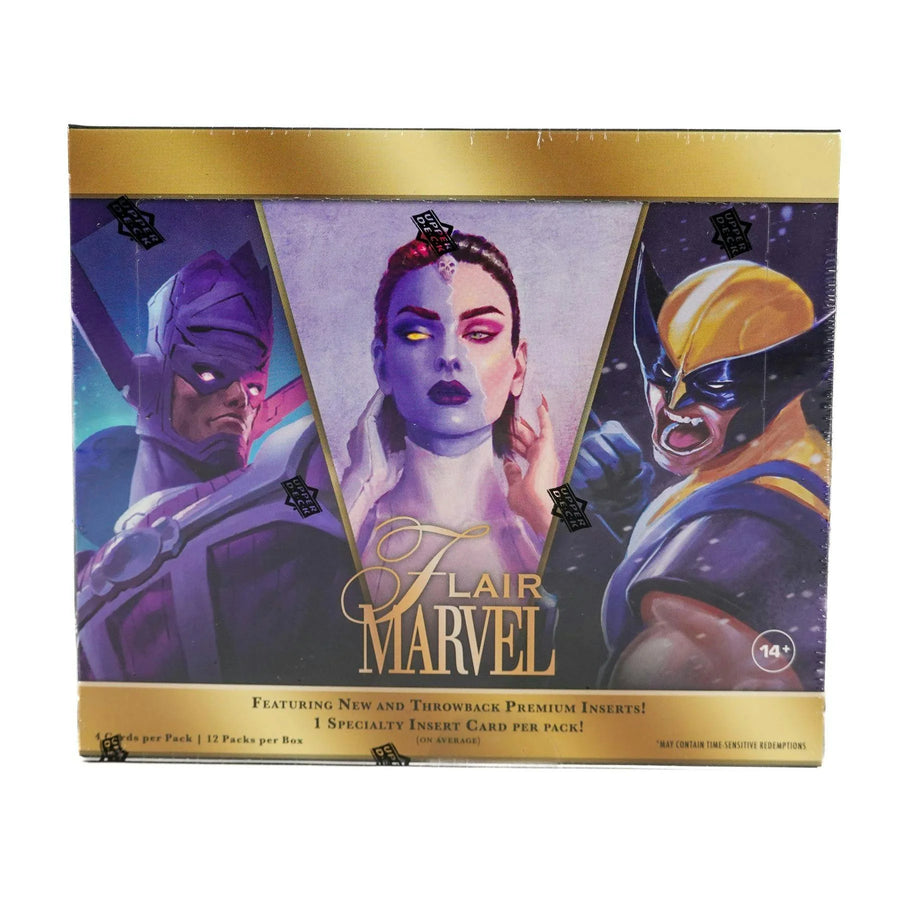 DRAFT - 2024 Upper Deck Marvel Flair Trading Cards Hobby Box