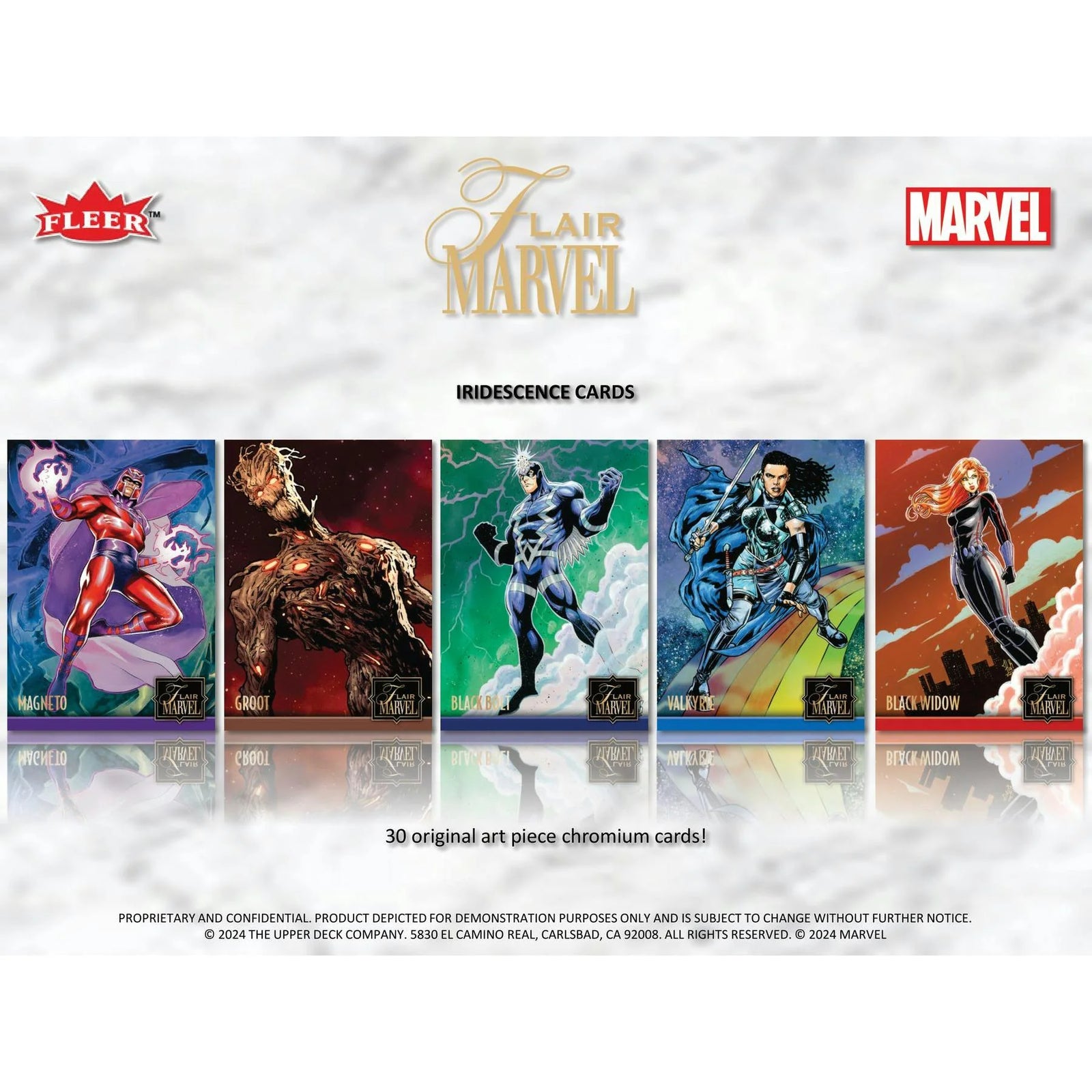 DRAFT - 2024 Upper Deck Marvel Flair Trading Cards Hobby Box