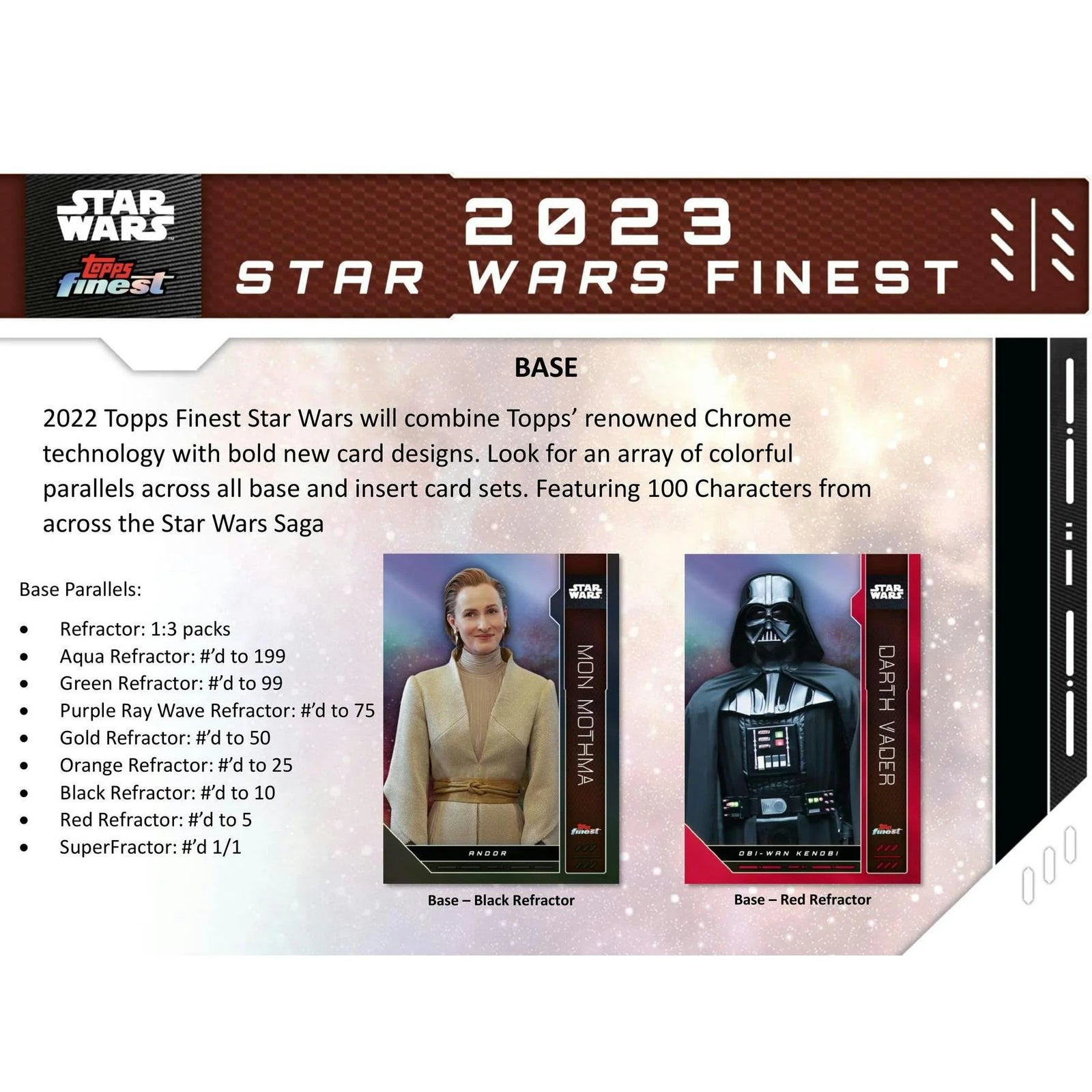 DRAFT - 2023 Topps Star Wars Finest Hobby Box