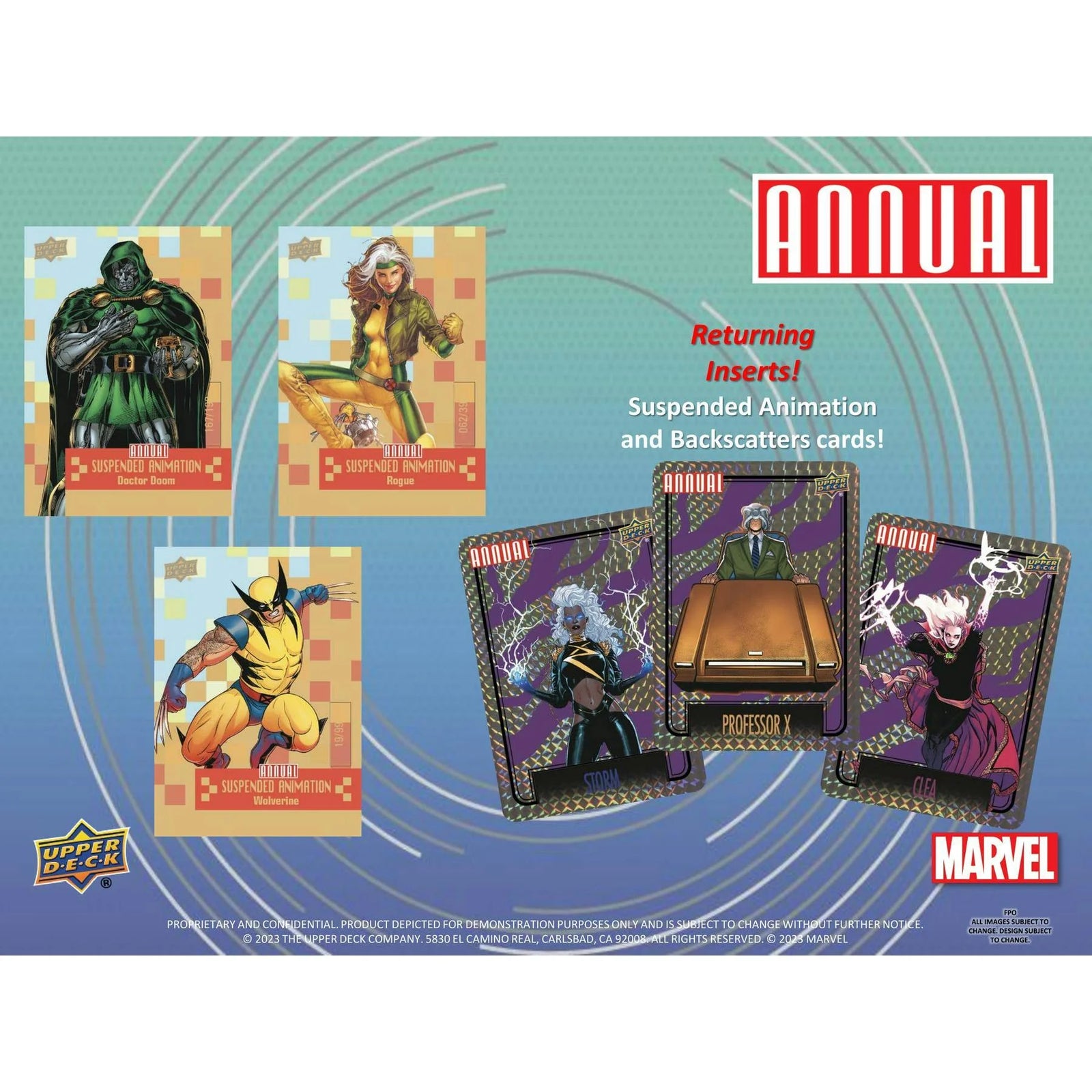 DRAFT - 2022/23 Upper Deck Marvel Annual Hobby Box