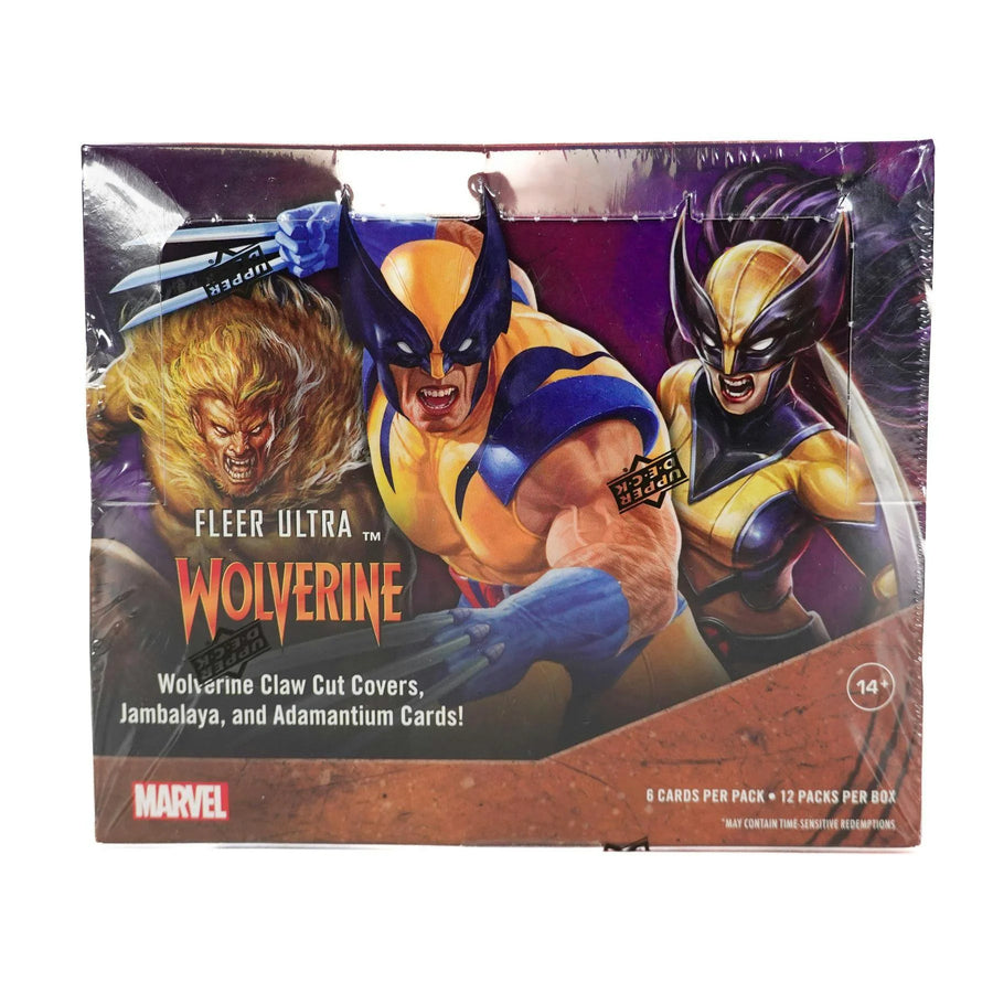 DRAFT - 2024 Upper Deck Marvel Fleer Ultra Wolverine Trading Cards Hobby Box