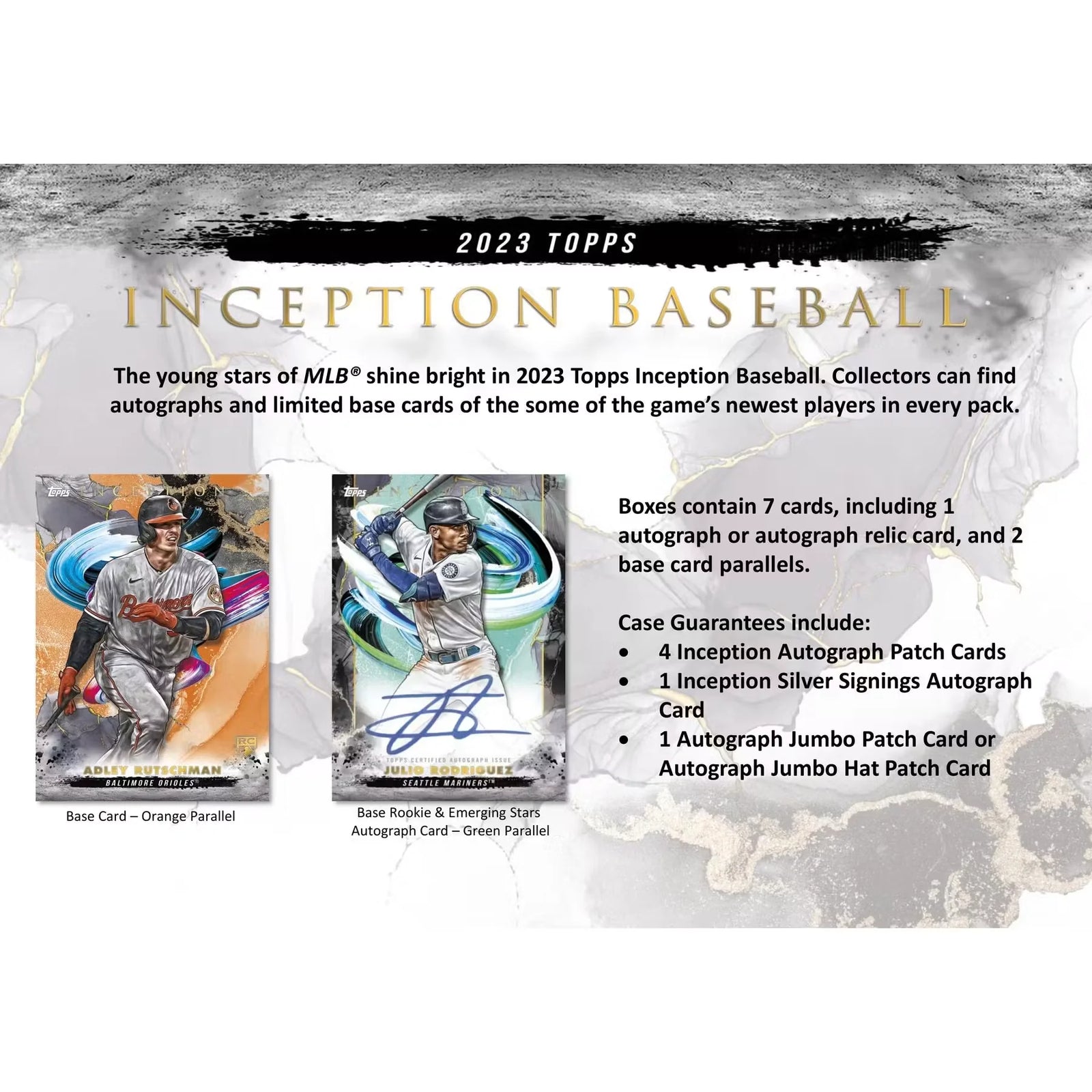 2023 Topps Inception Baseball Hobby Box (Ships Sealed Only)